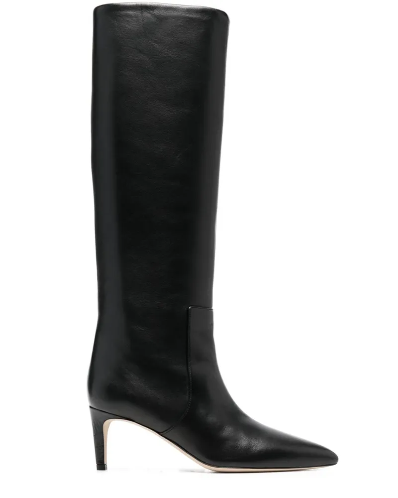 Paris Texas Stiletto-Stiefel - Schwarz Schwarz