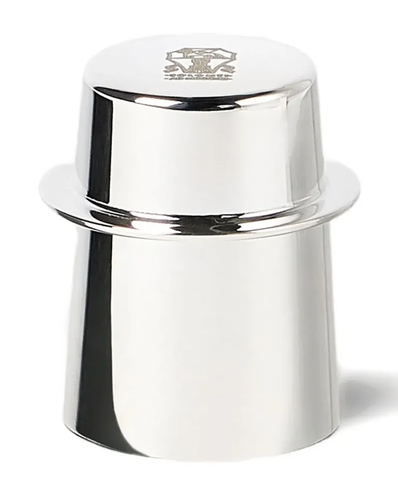 Brunello Cucinelli Champagner-Stopper mit Logo-Gravur - Silber Silber