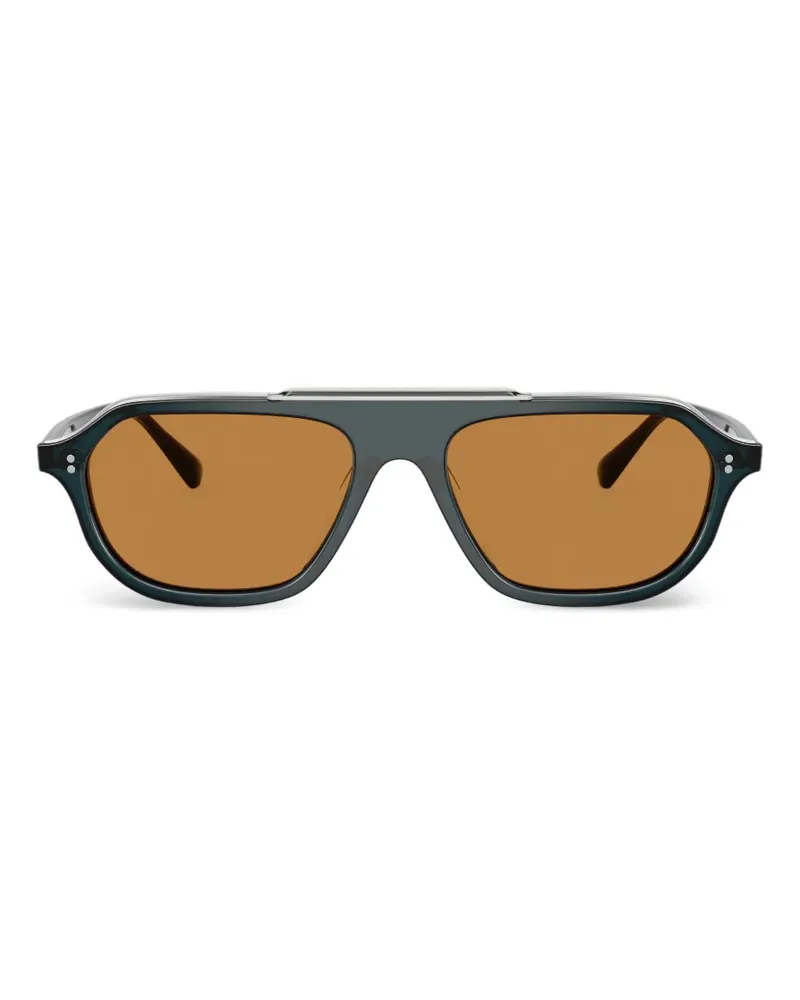 Oliver Peoples Estin Pilotenbrille - Schwarz Schwarz