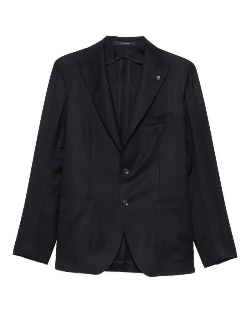Tagliatore Sakko mit steigendem Revers - Blau Blau