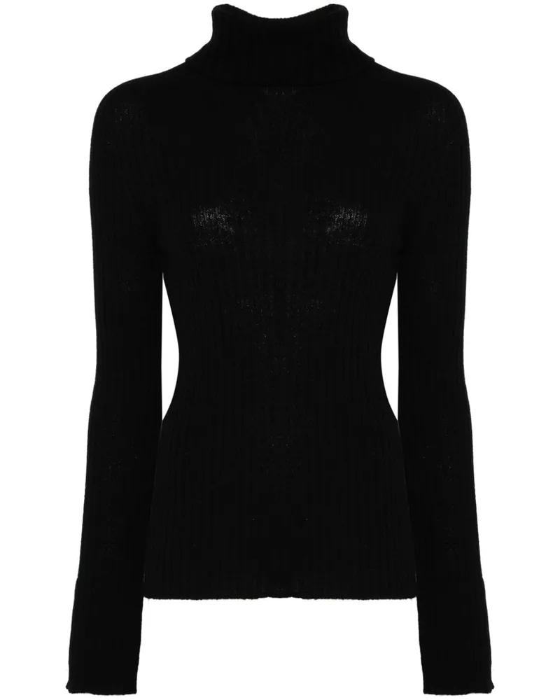 Pinko Pullover mit Rollkragen - Schwarz Schwarz