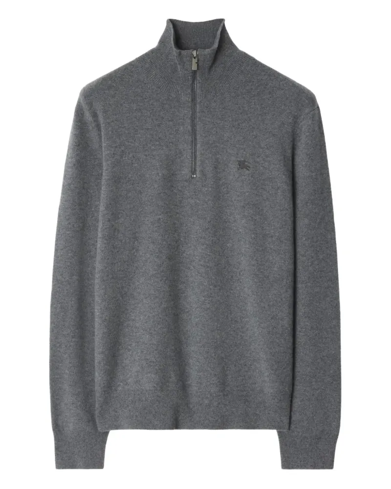 Burberry Pullover mit Logo - Grau Grau