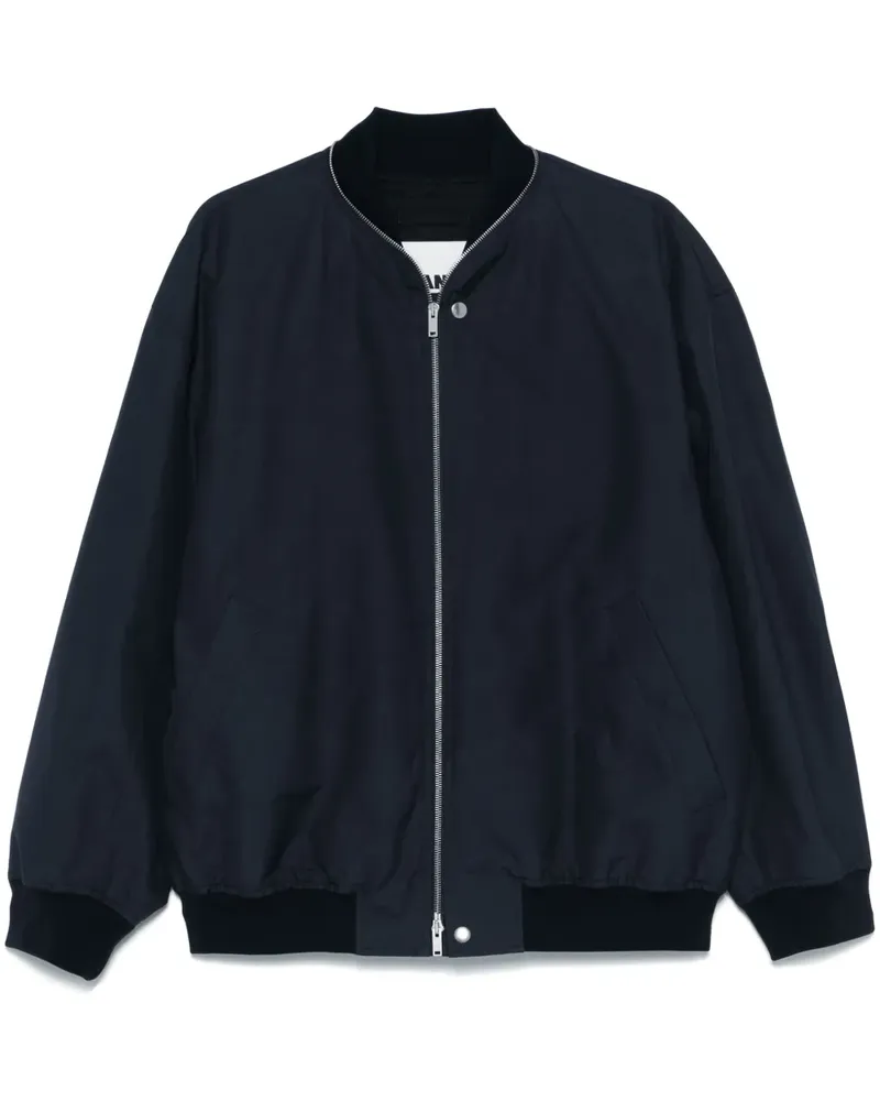 Jil Sander Jacke aus Baumwolle - Blau Blau