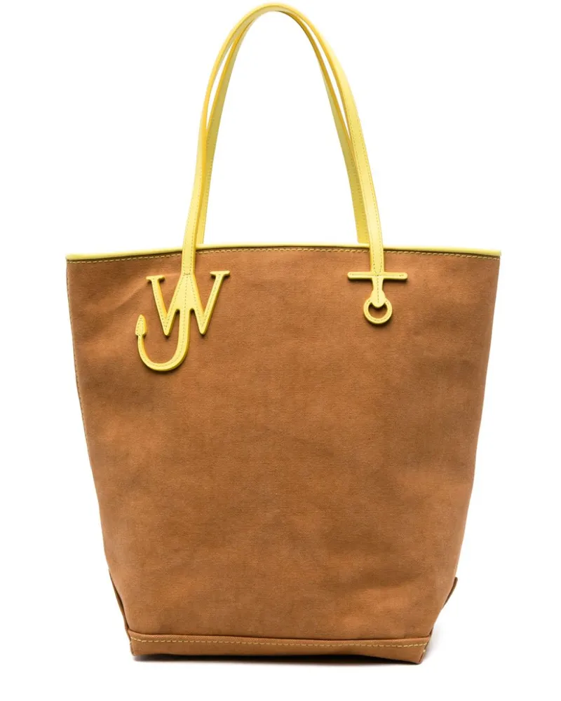 J.W.Anderson Anchor Shopper aus Canvas - Braun Braun