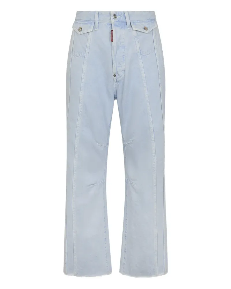 Dsquared2 Jeans mit Gürtelschlaufen - Blau Blau