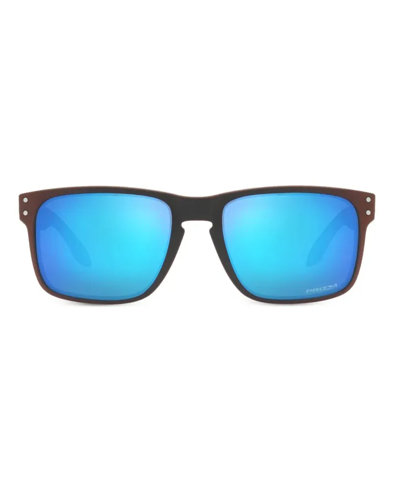 Oakley Holbrook rectangle-frame sunglasses - Blau Blau
