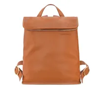 Mittelgroßer Le Foulonné Rucksack - Braun