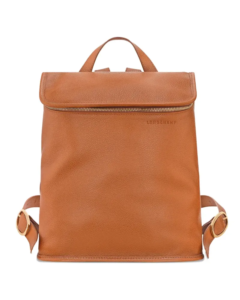 Longchamp medium Le Foulonné backpack - Braun Braun