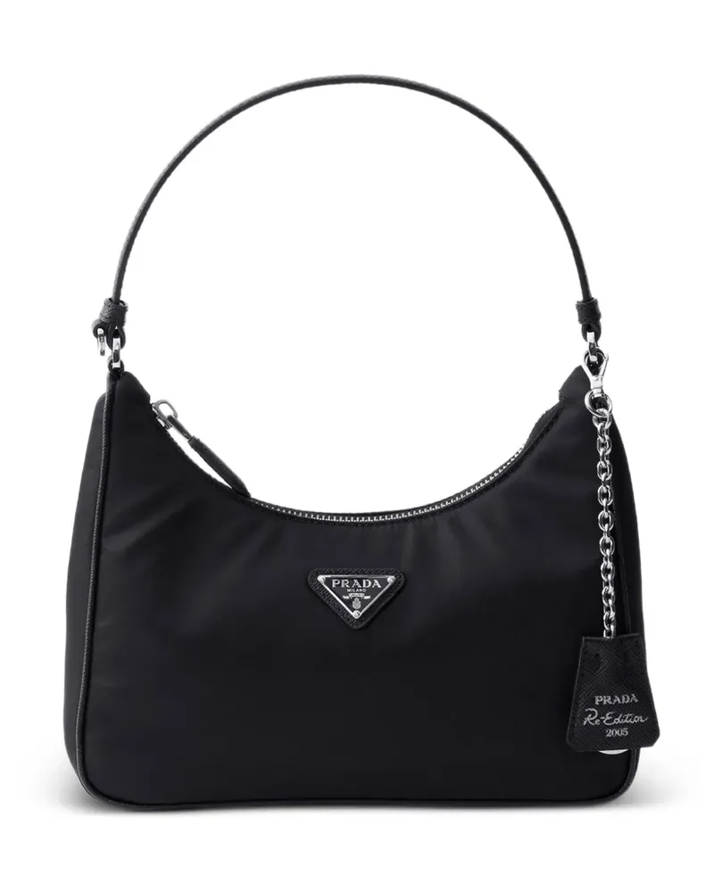 Prada Re-Edition 2005 Re-Nylon and Saffiano mini bag - Schwarz Schwarz