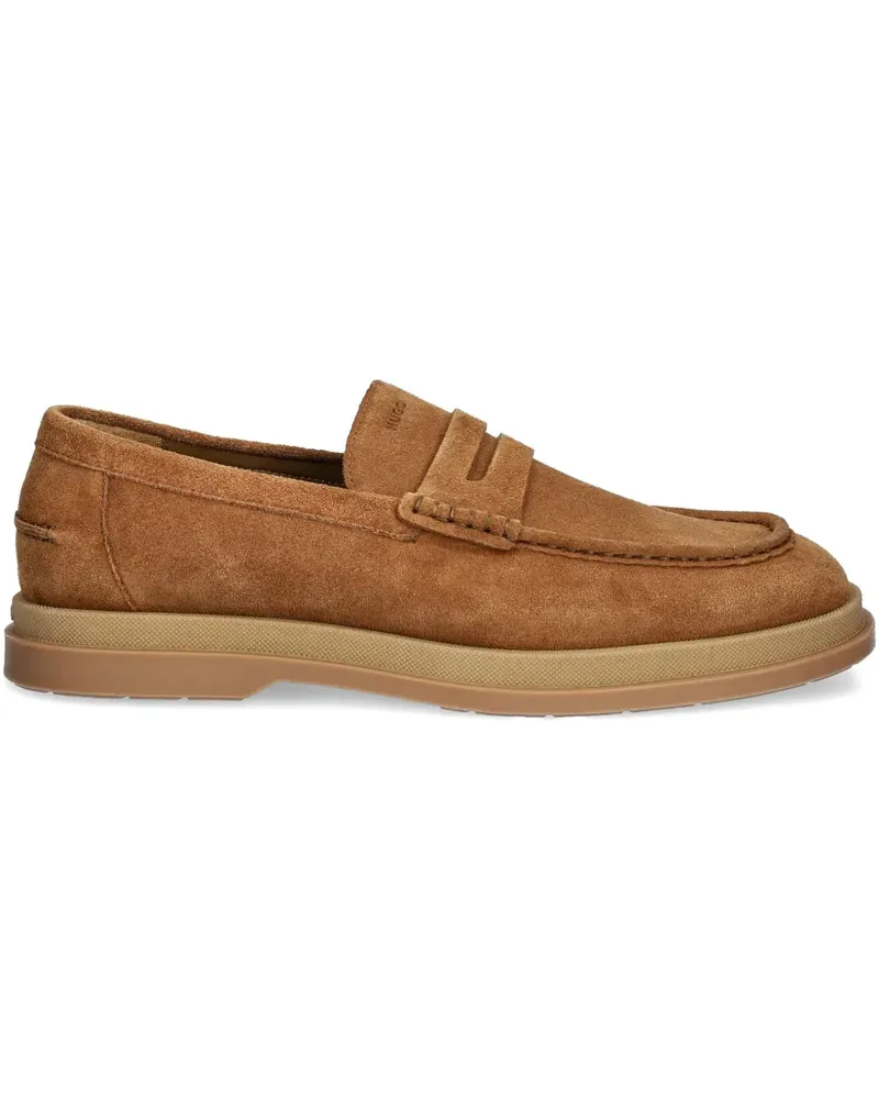 HUGO BOSS Loafer aus Wildleder - Braun Braun