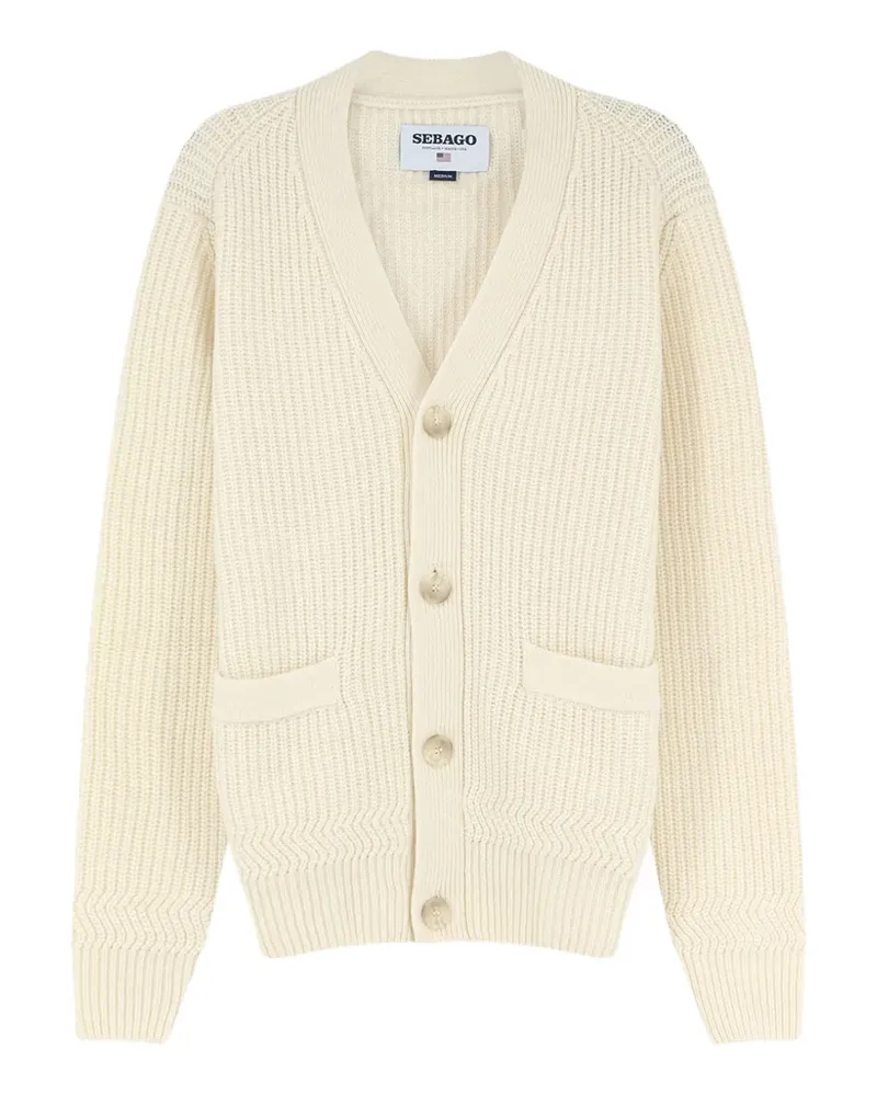 Sebago Chandler V-neck cardigan - Nude Nude
