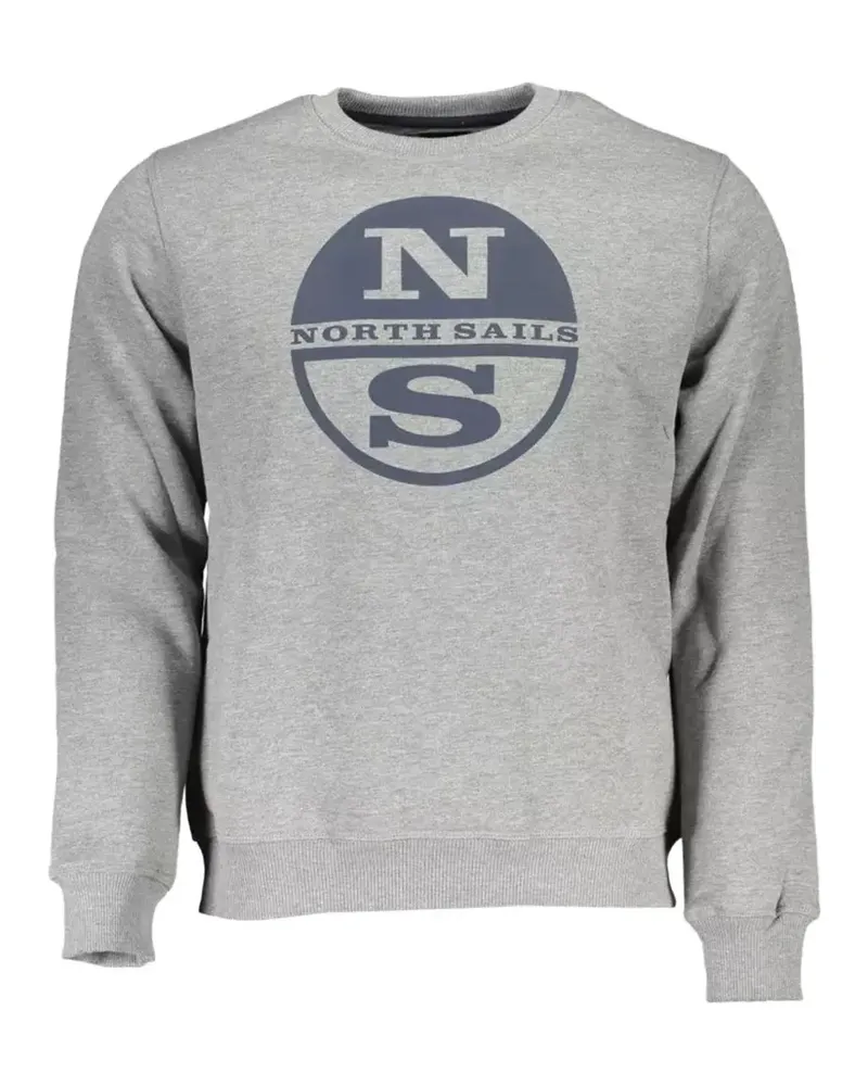 North Sails logo-print sweatshirt - Grau Grau