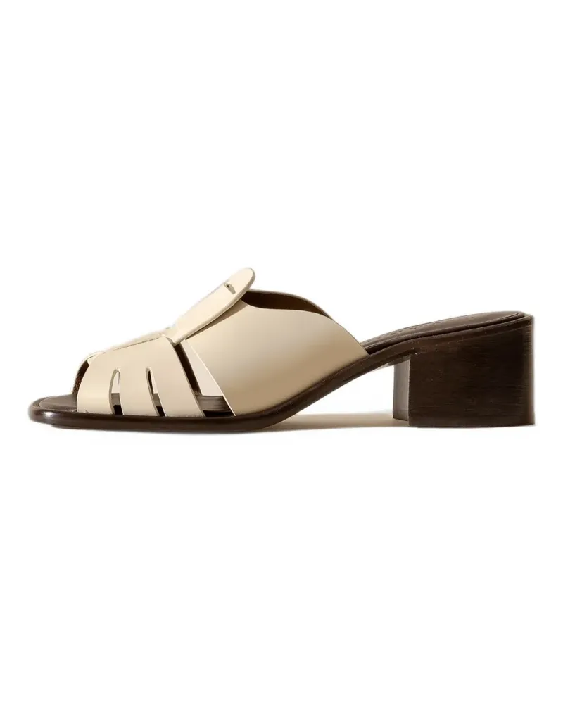 HEREU Ancora squared fisherman sandals - Gelb Gelb