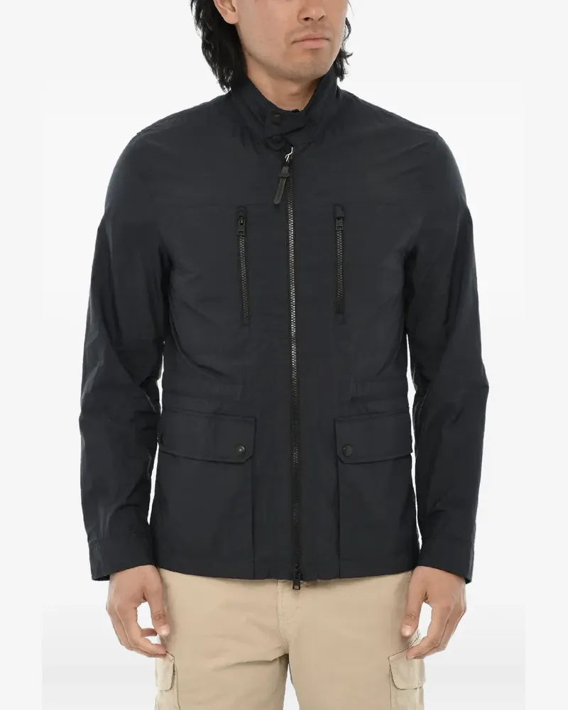 Woolrich zip-up drawstring jacket - Blau Blau