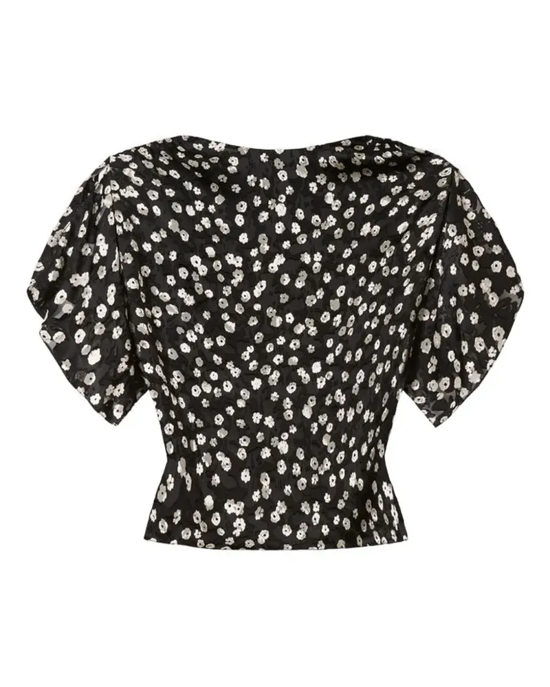 Isabel Marant Hervane Oberteil - Schwarz Schwarz