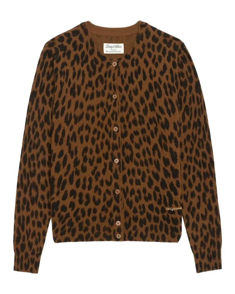 Zadig & Voltaire Missia Cardigan - Braun Braun