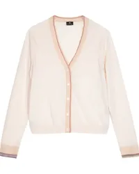 Paul Smith Cardigan mit Streifendetail Nude