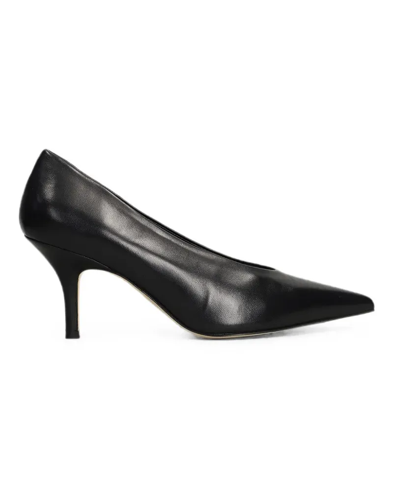 The Seller pointed-toe leather pumps - Schwarz Schwarz