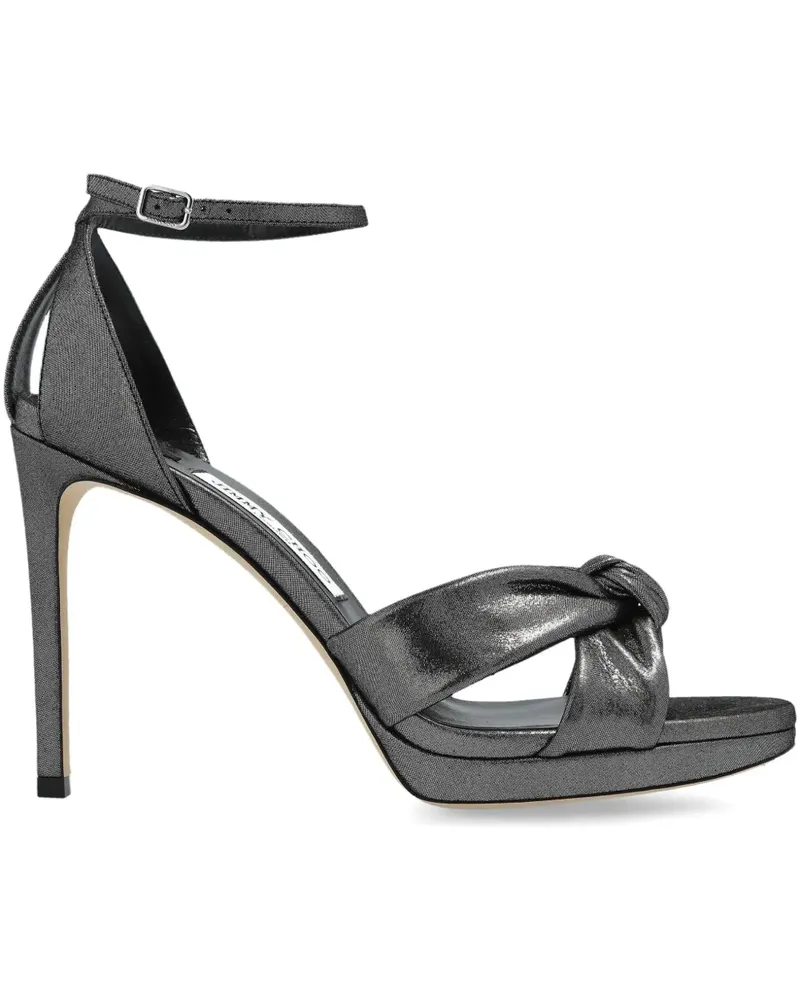 Jimmy Choo Rosie Sandalen 100mm - Grau Grau