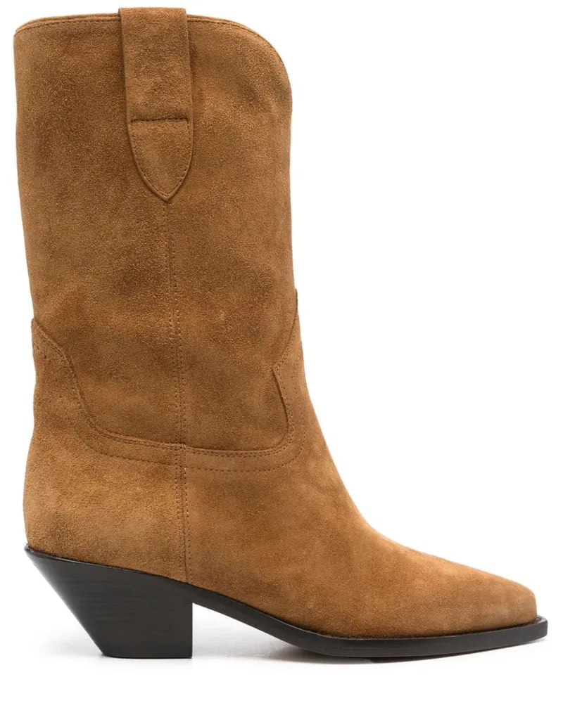 Isabel Marant Dahope Cowboystiefel 50mm - Braun Braun