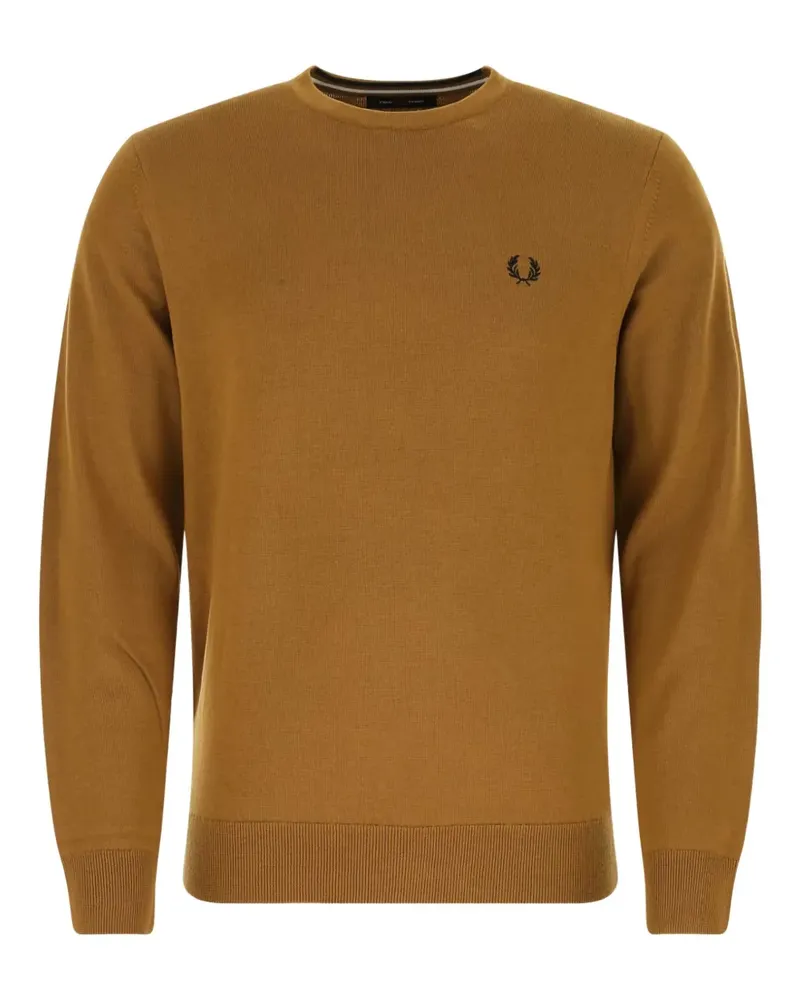 Fred Perry Pullover mit rundem Ausschnitt - Braun Braun