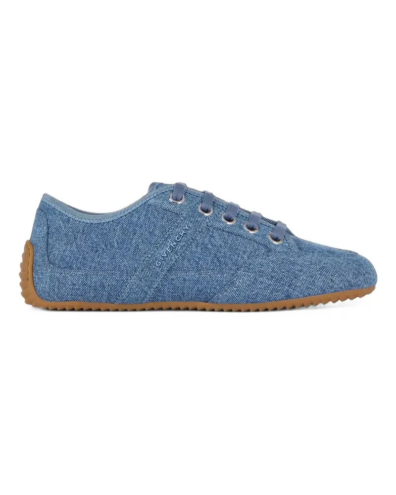 Givenchy Schmale Sneakers aus Denim - Blau Blau