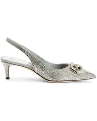 Giuseppe Zanotti Cyprienne Pumps 50mm Silber