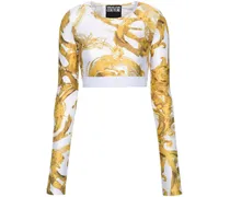 Watercolour Couture Cropped-Top