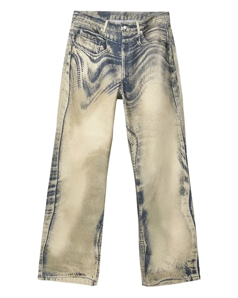 Camper Jeans mit Sandstrahleffekt - Nude Nude