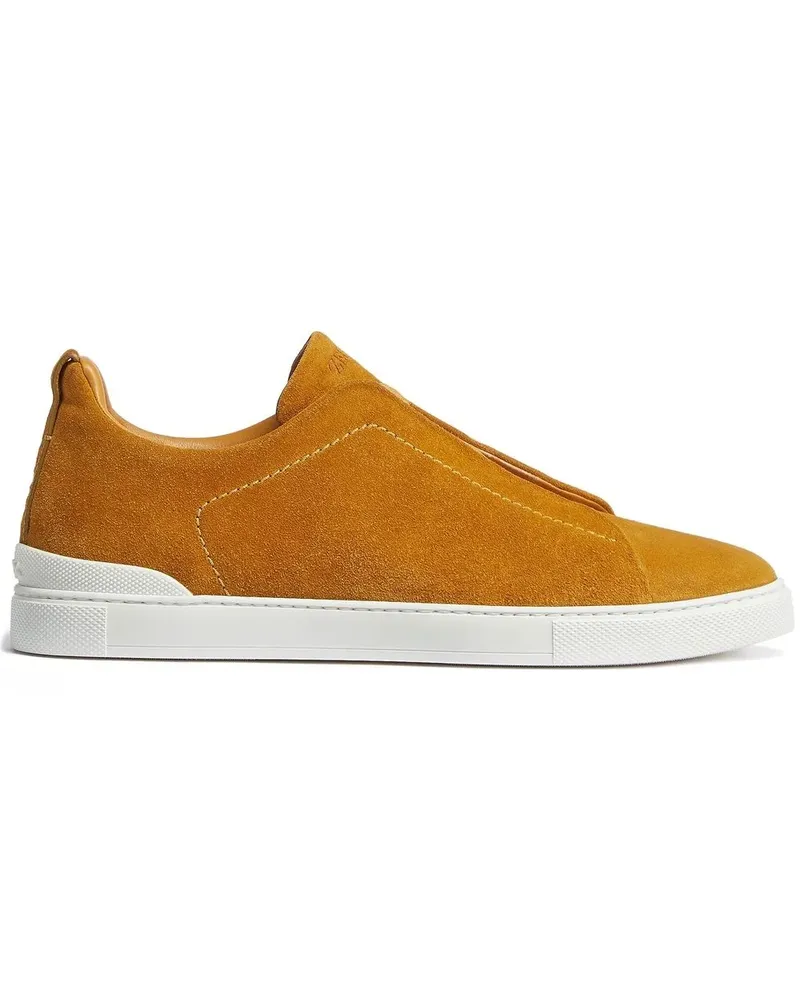 Ermenegildo Zegna Sneakers aus Wildleder - Orange Orange