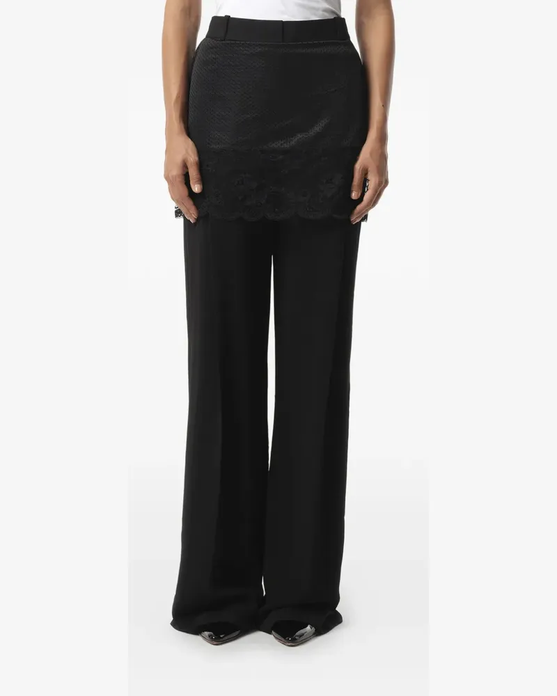 Givenchy Hose mit Rock - Schwarz Schwarz