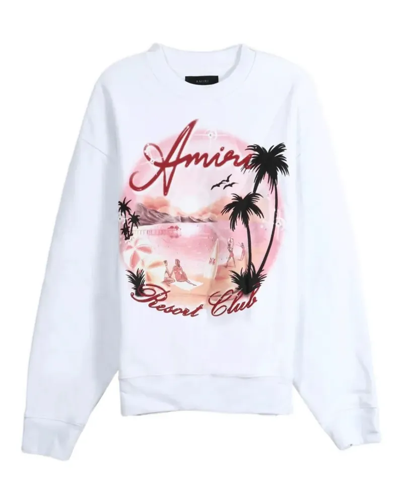 Amiri graphic-print T-shirt - Weiß Weiß