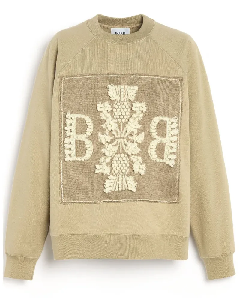 Barrie Sweatshirt mit Logo-Stickerei - Grün Grün