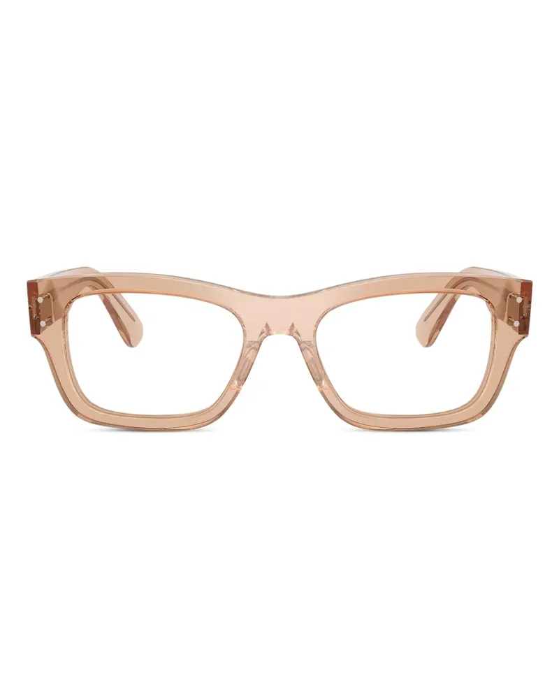 Ray Ban Joseph Brille mit eckigem Gestell - Nude Nude