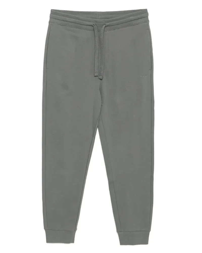 HUGO BOSS Jogginghose mit Logo-Print - Grau Grau