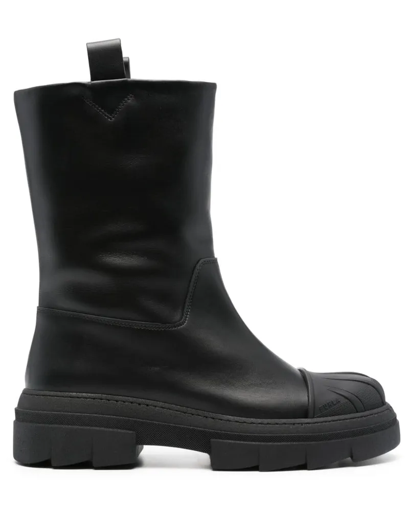 Furla Gum Stiefel - Schwarz Schwarz