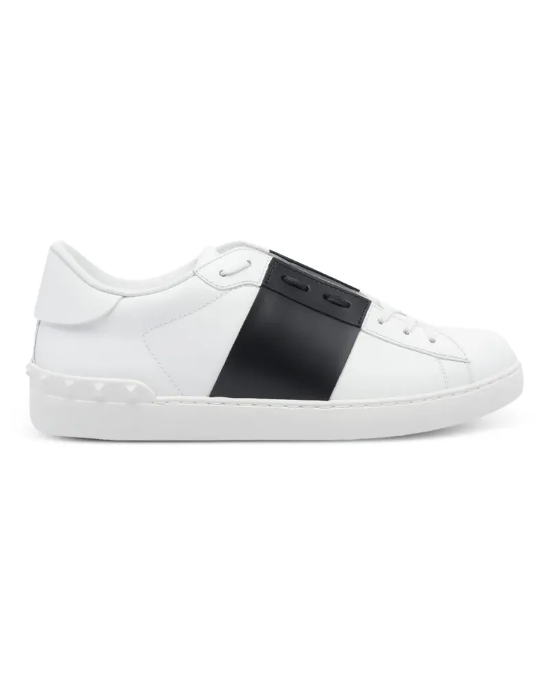 Valentino Garavani Open Rockstud Sneakers - Weiß Weiß