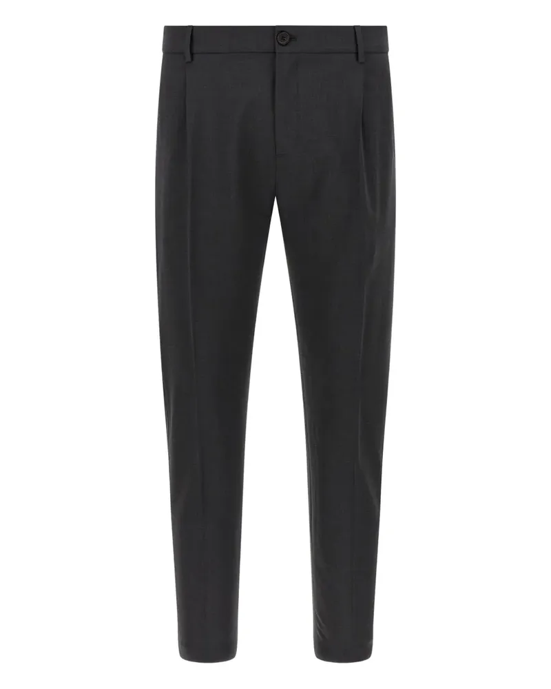 Department 5 Wollhose mit Falten - Grau Grau