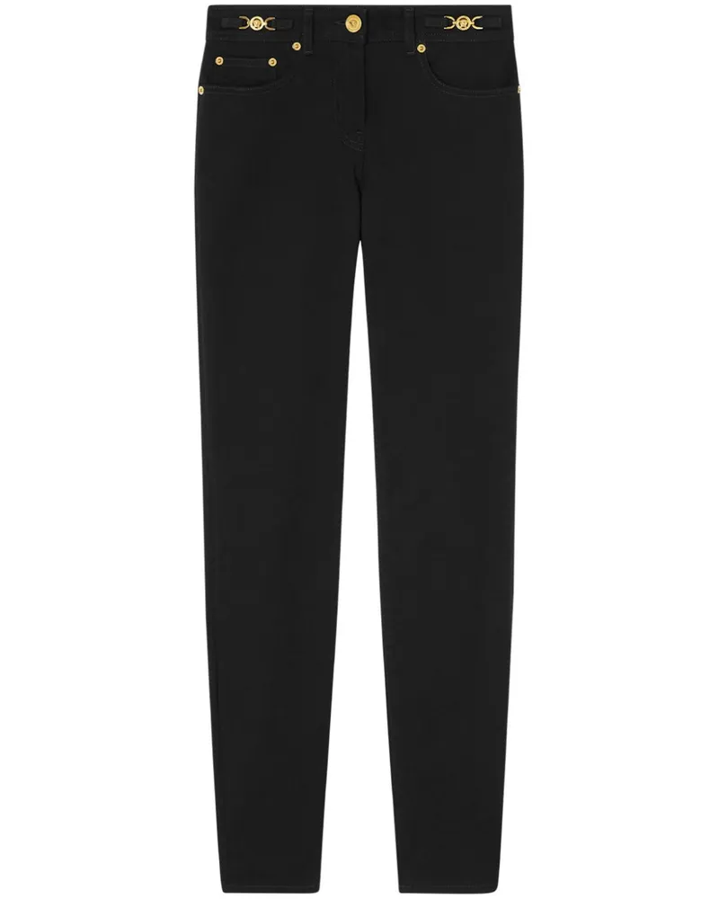 Versace Medusa '95 Skinny-Jeans - Schwarz Schwarz