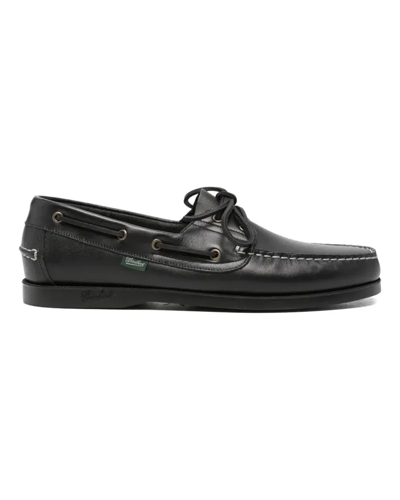 Paraboot Barth leather boat shoes - Schwarz Schwarz