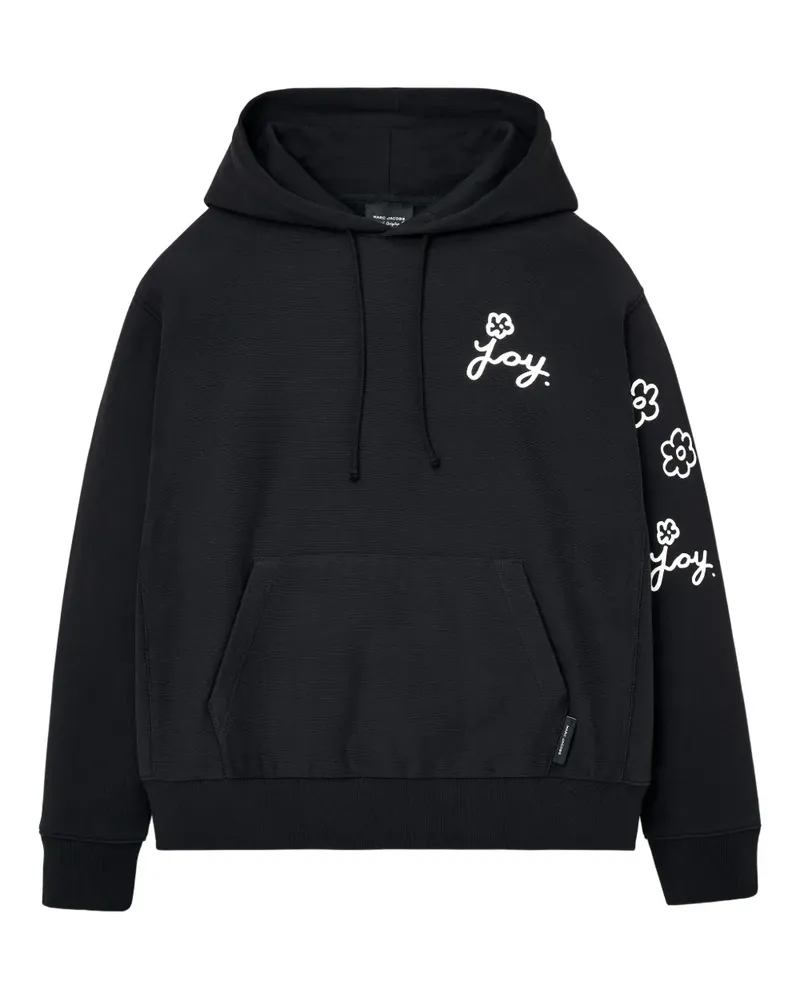 Marc Jacobs Flower-Joy Hoodie - Schwarz Schwarz