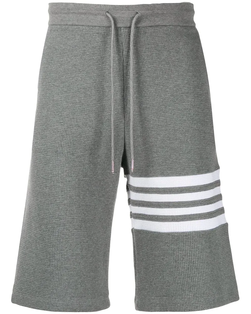 Thom Browne Sweatshorts mit Kordelzug Grau