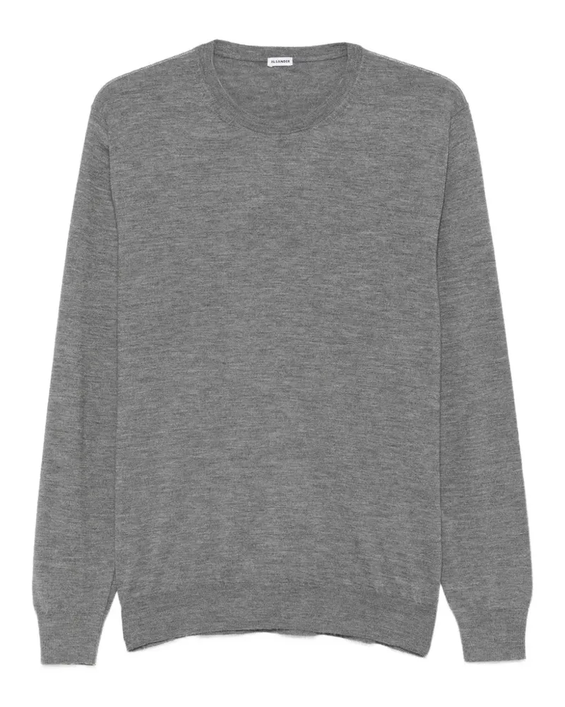 Jil Sander Kaschmirpullover mit Rundhalsausschnitt - Grau Grau
