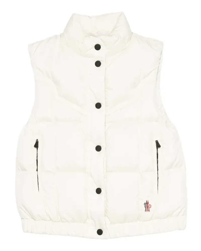 Moncler Doucy square-quilted down vest - Weiß Weiß