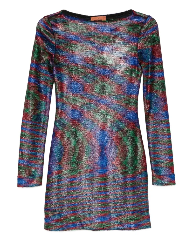 Missoni Gemustertes Kleid - Blau Blau