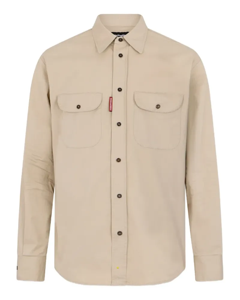 Dsquared2 Canadian shirt - Nude Nude