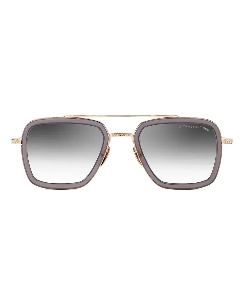 DITA Flight.006 square-frame sunglasses - Grau Grau