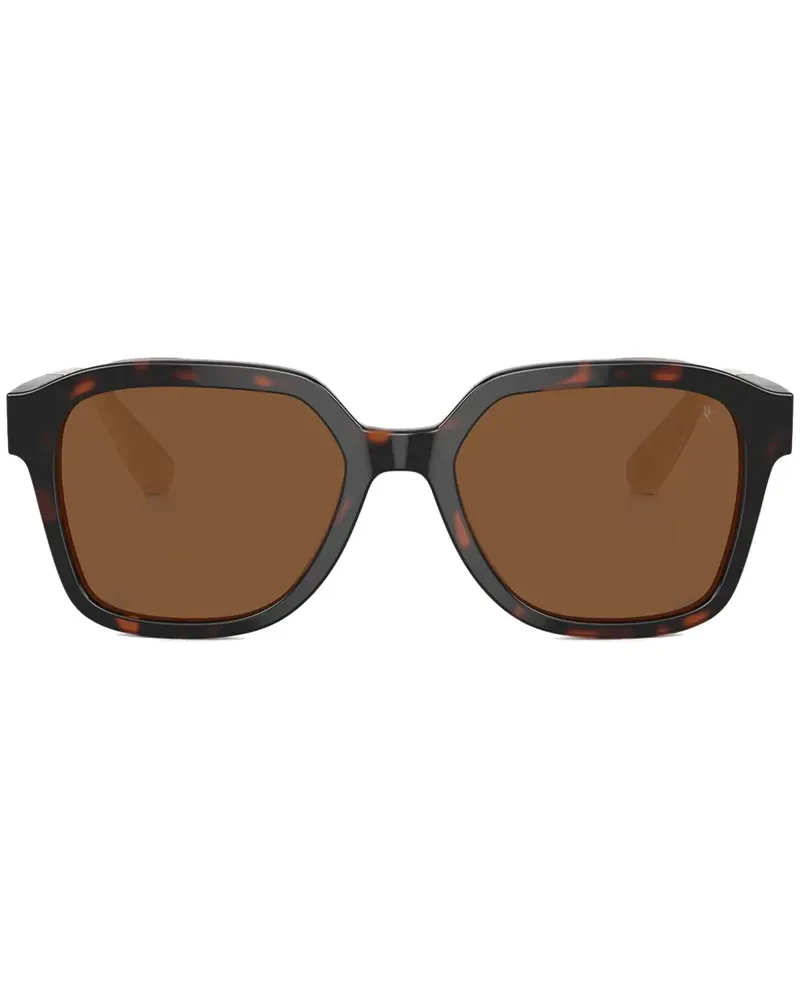 Brunello Cucinelli Sonnenbrille in Schildpattoptik - Braun Braun