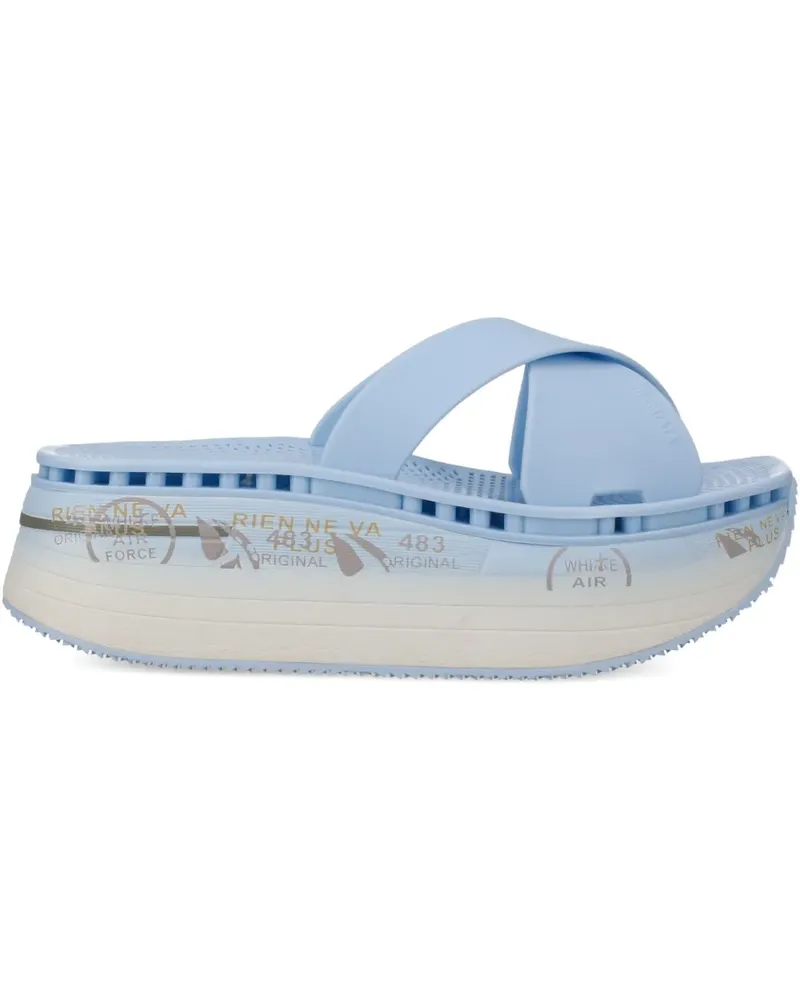 Premiata Moura Pantoletten - Blau Blau