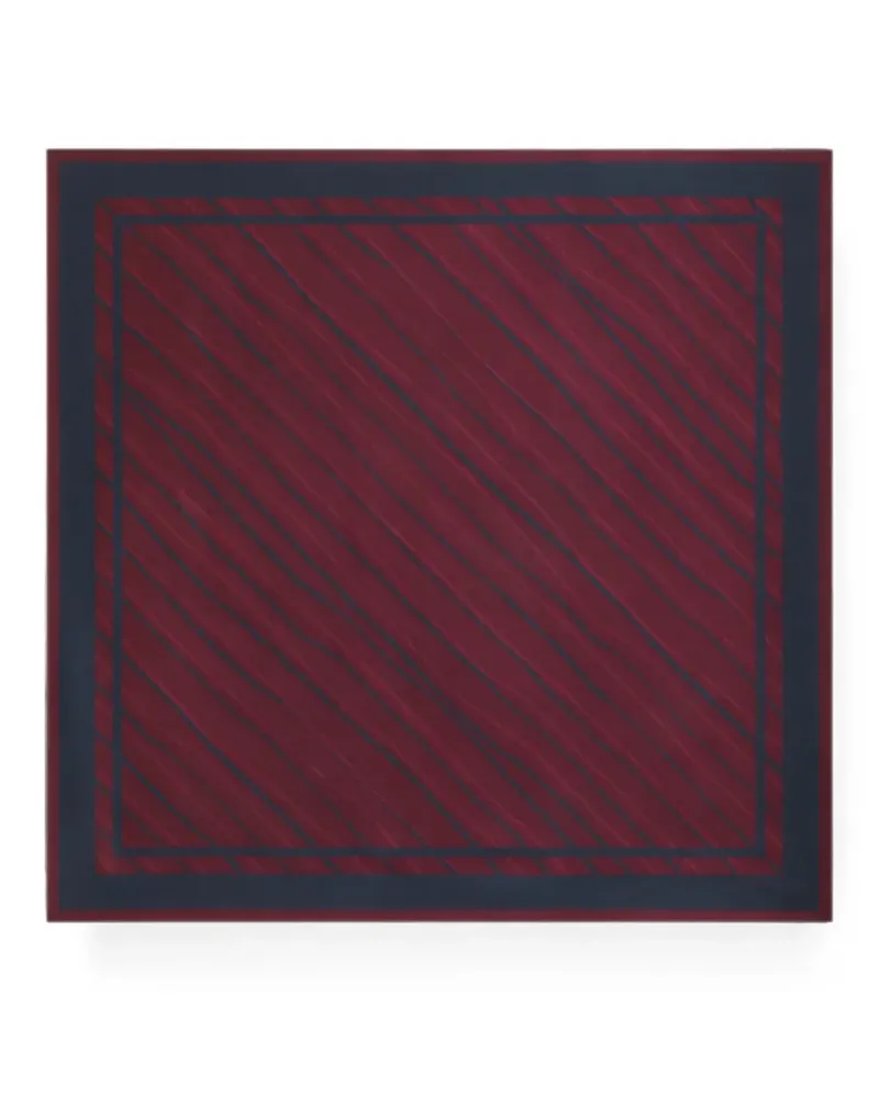 Dolce & Gabbana Schal mit Streifen - Rot Rot